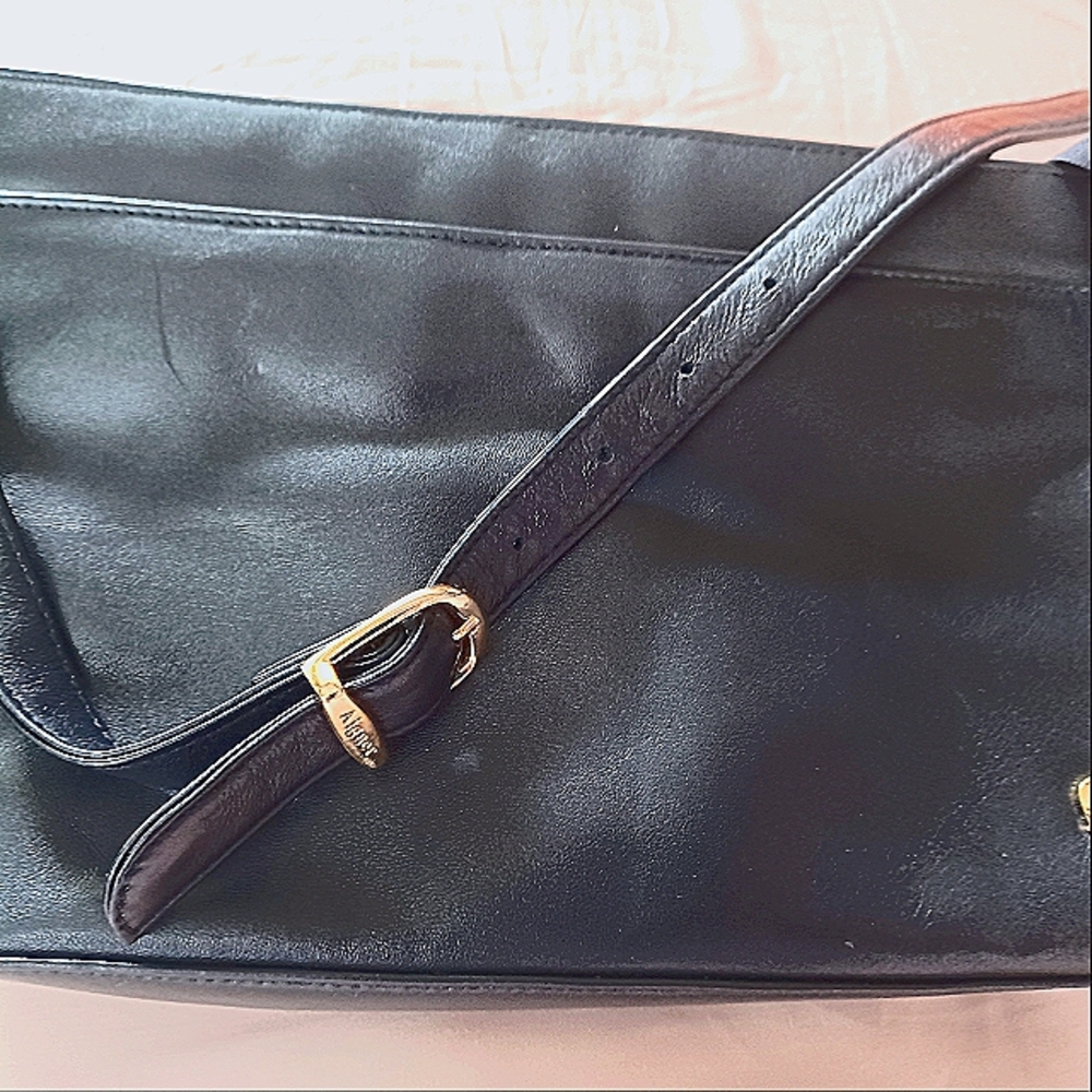 Etienne Aigner leather crossbody bag